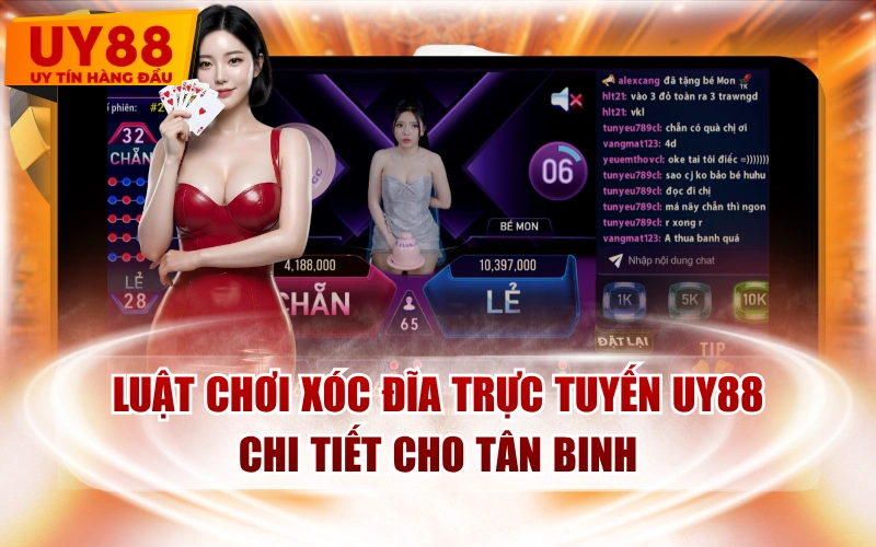 Luật chơi xóc đĩa trực tuyến uy88